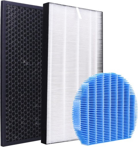 Filter set for Sharp KC-D40EUW KC-D40EUB KC-D40EUH KC-D50EUW