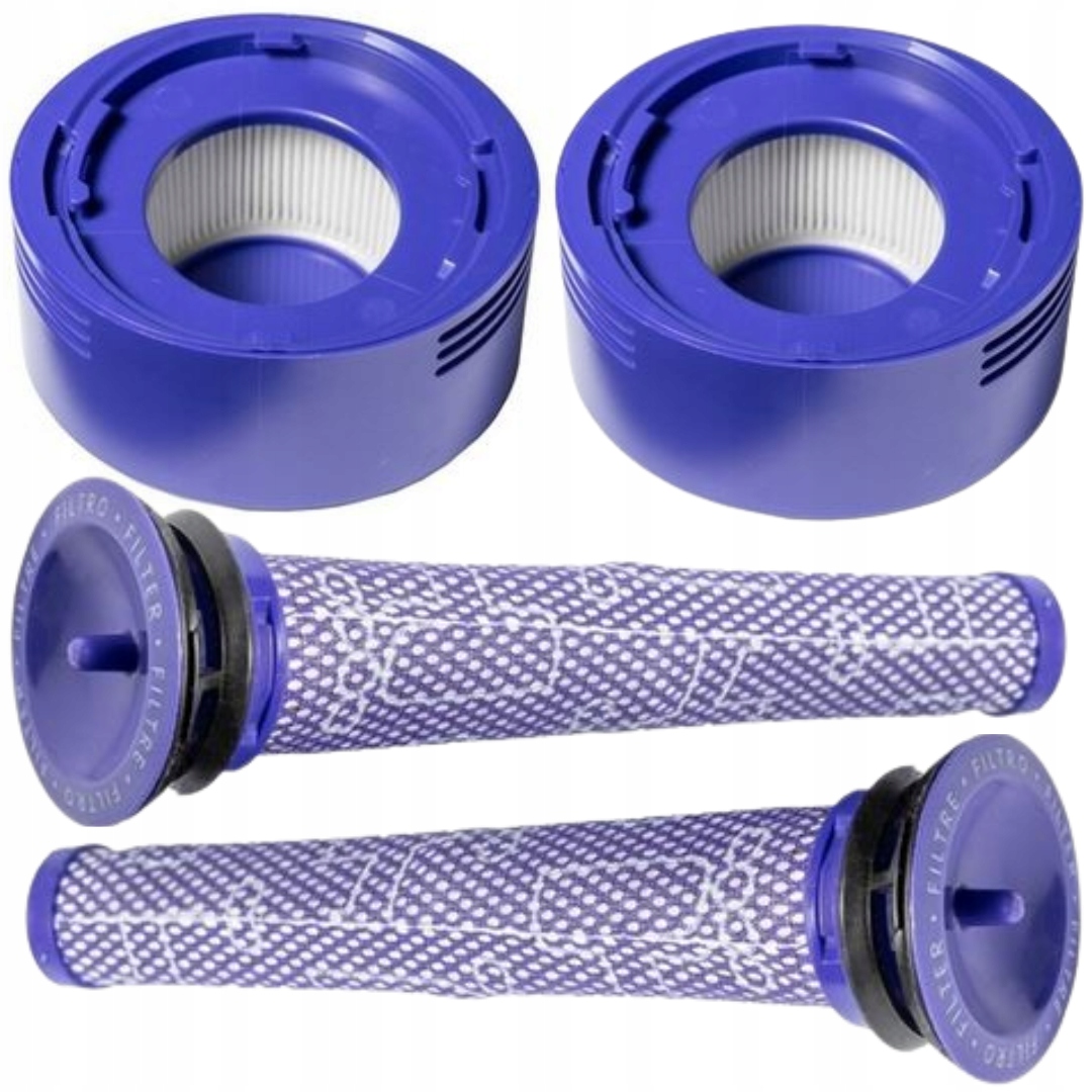 2x Set Filter ZMYWALNY for ODKURZACZA DYSON V7 V8 ZMYWALNY DY-965661-01